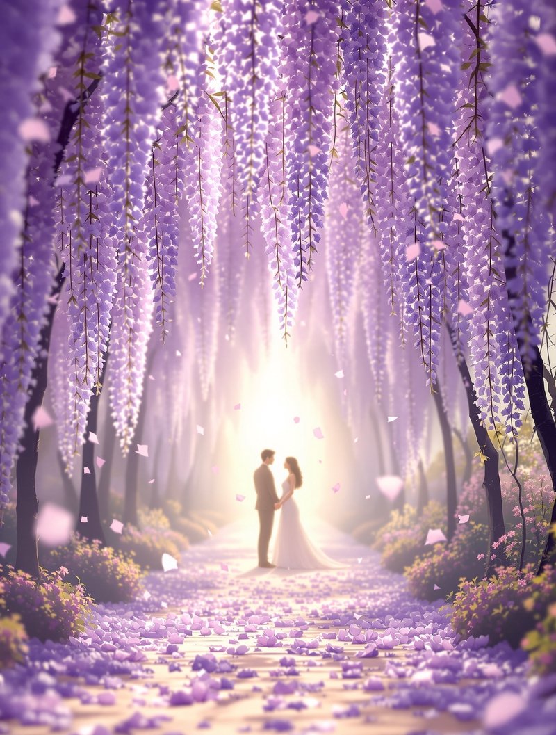 紫藤花下的约定 - 午马电影影视作品封面