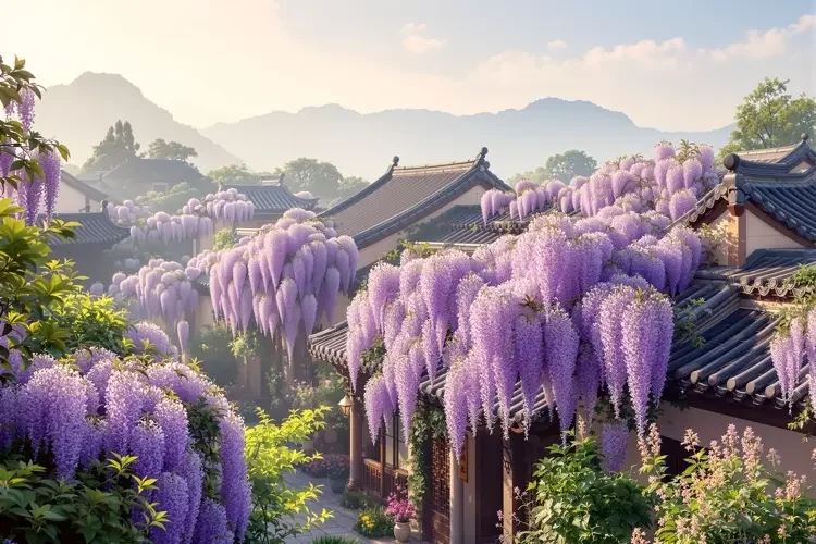 午马电影品牌形象 - 紫藤花园